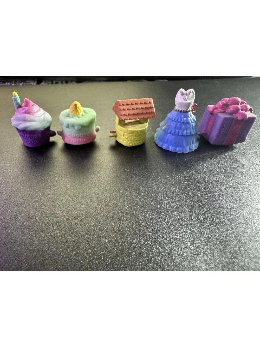 Shopkins Lot Of 5 Collectible Figures Toys Moose Enterprise